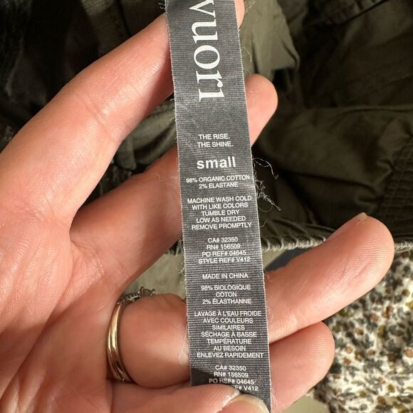 Vuori Men's Olive Womens Ripstop Pant Sz S - Picture 9 of 9